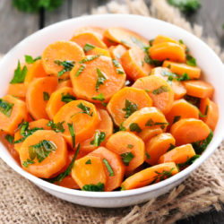 Pan Cooked Carrots