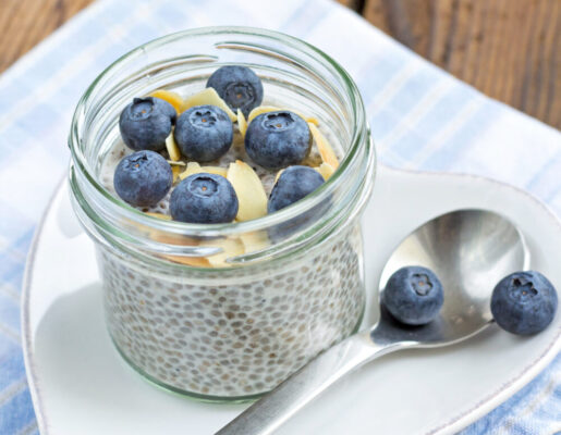 Almond Chia Pudding