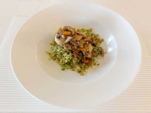 Balsamic Chicken + Sauteed Brussels Sprouts