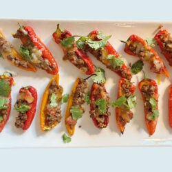 Taco Stuffed Mini Peppers