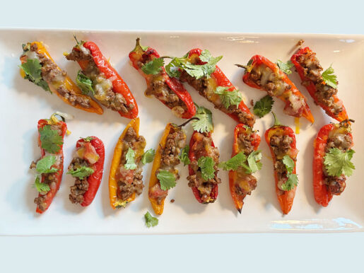 Taco Stuffed Mini Peppers