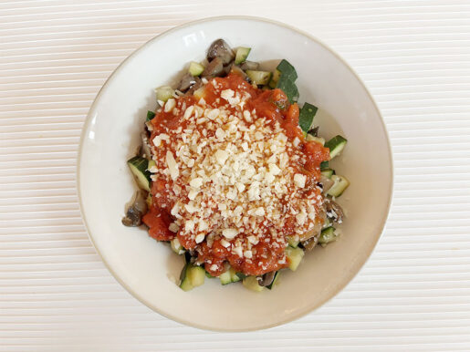 Zucchini Pomodoro Bowl