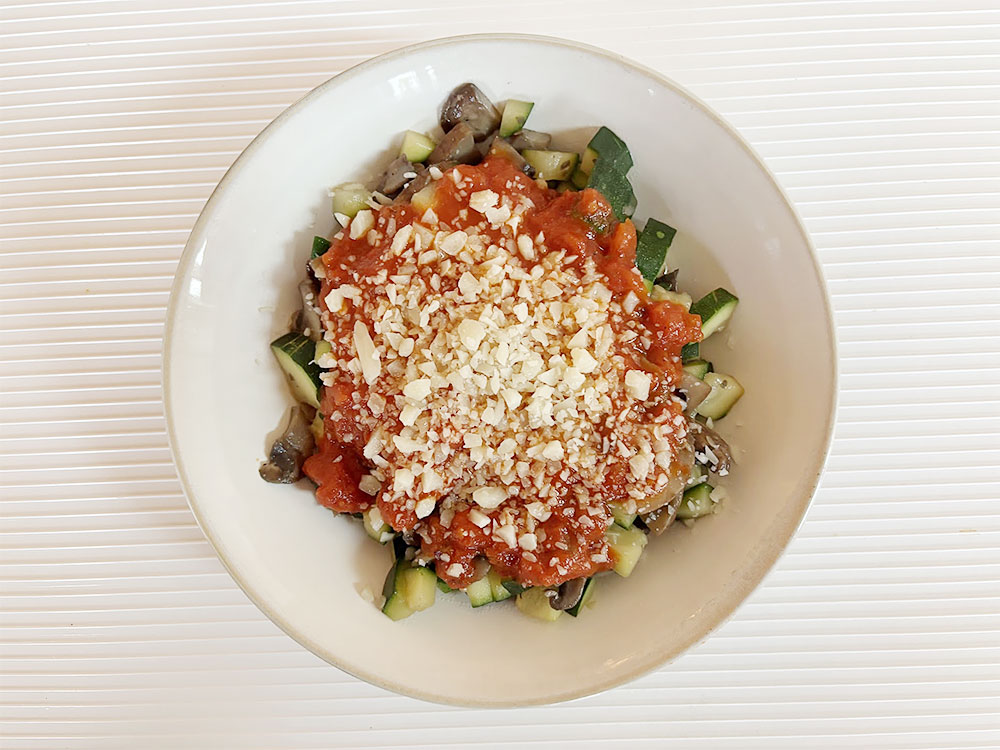 Zucchini Pomodoro Bowl